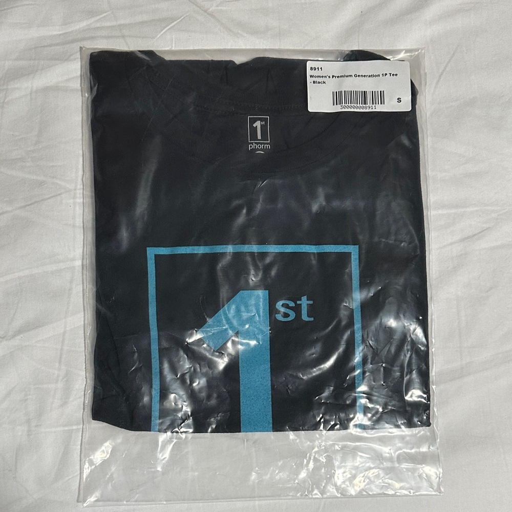 1st Phorm T-Shirt - Women’s Black and Teal